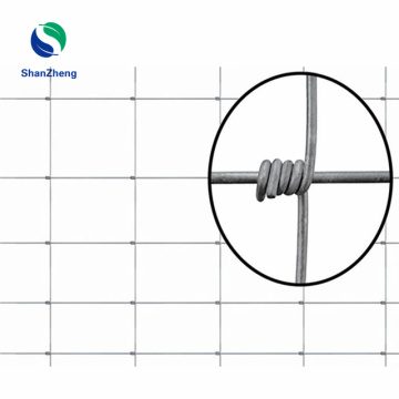 Hinged Joint Galvanized Wire Security Deer Fencing mesh Roll Fixed Knot Cattle Sheep Field Farm Fence